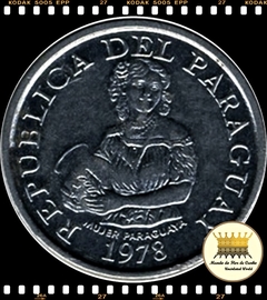 Km 166 Paraguai 5 Guaranies 1984 XFC F.A.O. (FAO) # Mulher Paraguaia © - comprar online