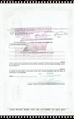 Certificado de Ação da PVC Container Corp. 1982 - Estados Unidos da América - comprar online