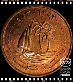 Km 2 Catar 1 Dirham AH 1393 - 1973 XFC Escassa © - comprar online