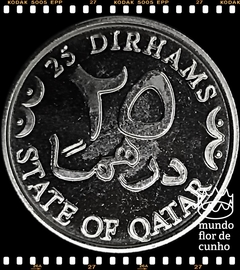 Km 8 Catar 25 Dirhams AH 1424 - 2003 XFC © - comprar online