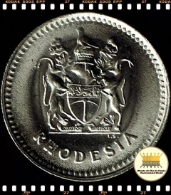 Km 14 Rodésia 10 Cents 1975 (Nós Temos Mais de Um Estado de Conservação # Favor Escolher o Estado de Conservação) ® - comprar online