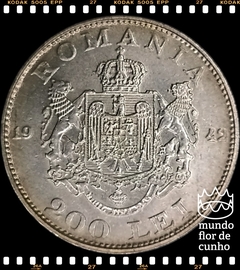 Km 63 Romênia 200 Lei 1942 SOB Prata Muito Escassa # Mihai I © - comprar online