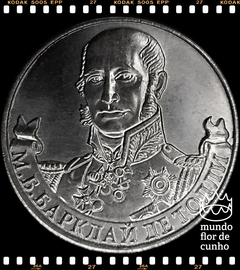 Km 1393 Russia 2 Rubles 2012 ??? XFC # Série Líderes e Heróis Militares - Marechal de Campo Barclay de Tolly ©