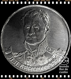 Km 1395 Russia 2 Rubles 2012 ??? XFC # Série Líderes e Heróis Militares - General de Cavalaria Leonty Bennigsen ©