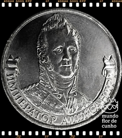 Km 1407 Russia 2 Rubles 2012 ??? XFC # Série Líderes e Heróis Militares - Imperador Alexandre I ©