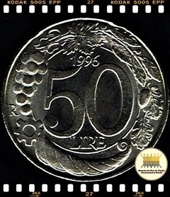 Km 183 Itália 50 Lire 1996 R XFC ® na internet