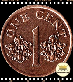Km 98 Singapura (Cingapura) 1 Cent (Nós Temos Mais de Uma Data # Favor Escolher uma Data Abaixo e o Estado de Conservação) 1994 1995 2001 ®
