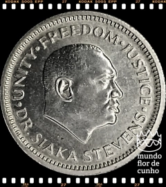 Km 33 Serra Leoa 5 Cents 1984 XFC # Dr. Siaka Stevens © - comprar online