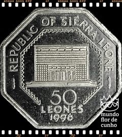 Km 45 Serra Leoa 50 Leones 1996 XFC Proof # Sir Henry Lightfoot Boston ©