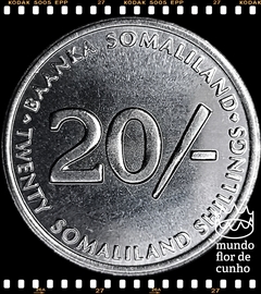 Km 6 Somalilândia 20 Shillings 2002 XFC ® - comprar online