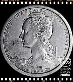 Km 4 Somalilândia Francesa 1 Franc 1949(a) FC Rara © - comprar online