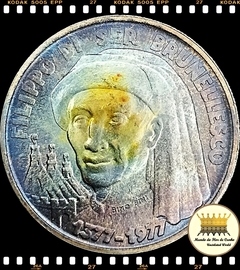 Km 72 San Marino 1000 Lire ND (1977) XFC com Pátina Arco-íris ©