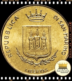 Km 152 San Marino 200 Lire 1983 R XFC Escassa # Série Ameaça de Guerra Nuclear - Luta do Homem Contra o Próprio Homem © - comprar online