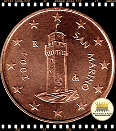 Km 440 San Marino 1 Euro Cent (Nós Temos Mais de Uma Data # Favor Escolher uma Data Abaixo e o Estado de Conservação) 2004 2006 ®