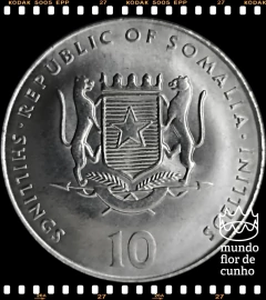 Km 101 Somália 10 Shillings/Scellini 2000 XFC # Astrologia Asiática - Ano do Porco ® na internet
