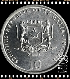 Km 46 Somália 10 Shillings 2000 XFC F.A.O. (FAO) ® na internet