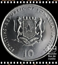 Km 95 Somália 10 Shillings/Scellini 2000 XFC # Astrologia Asiática - Ano da Cobra ® na internet