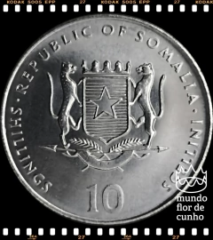 Km 97 Somália 10 Shillings/Scellini 2000 XFC # Astrologia Asiática - Ano do Bode ® na internet