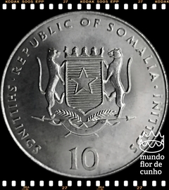 Km 98 Somália 10 Shillings/Scellini 2000 XFC # Astrologia Asiática - Ano do Macaco ® na internet