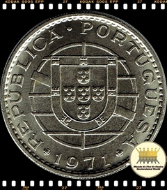 Km 24 São Tomé & Príncipe 20 Escudos 1971 XFC Muito Escassa ® - comprar online