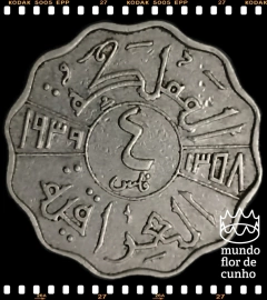 Km 105 Iraque 4 Fils 1939 MBC Muito Escassa # Ondulada ©