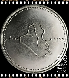 Km 177 Iraque 100 Dinars AH 1425-2004 XFC ©