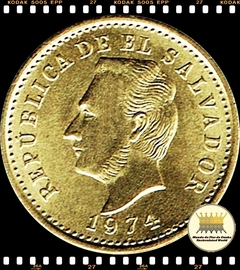Km 147 El Salvador 2 Centavos 1974 (a) XFC ® - comprar online