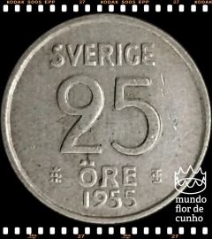 Km 824 Suécia 25 Ore 1955tc SOB Prata ©
