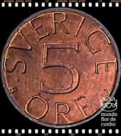 Km 849 Suécia 5 Ore 1976U FC # Escassa © - comprar online
