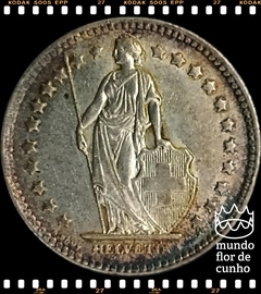 Km 24 Suiça 1 Franc 1940B FC Prata Escassa © na internet