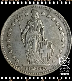 Km 24 Suiça 1 Franc 1946B MBC Prata © na internet