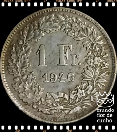 Km 24 Suiça 1 Franc 1946B MBC Prata © - comprar online
