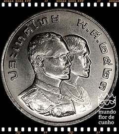 Km 130 Tailândia 1 Baht BE 2521 (1978) FC # Jogos Asiáticos de 1978, Bangkok © - comprar online