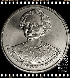 Km 243 Tailândia 2 Baht BE 2533 (1990) XFC # Organização Mundial da Saúde - OMS © - comprar online