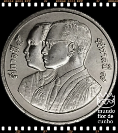 Km 251 Tailândia 2 Baht BE 2535 (1992) XFC # 100° aniversário do Ministério da Justiça ©