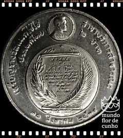 Km 255 Tailândia 2 Baht BE 2534 (1991) XFC # Prêmio Fundação Magsaysay ©
