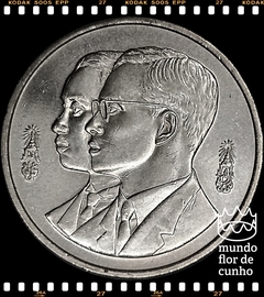 Km 292 Tailândia 2 Baht BE 2537 (1994) XFC # 60° Aniversário do Instituto Real da Língua Tailandesa © - comprar online