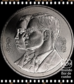 Km 293 Tailândia 10 Baht BE 2537 (1994) XFC # 60° Aniversário do Instituto Real da Língua Tailandesa © - comprar online
