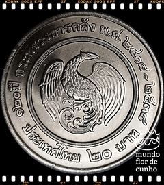 Km 298 Tailândia 20 Baht BE 2538 (1995) XFC # 120° aniversário da Ministério das Finanças ©