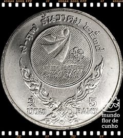 Km 306 Tailândia 5 Baht BE 2538 (1995) XFC # 18° Jogos SEA ©