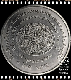 Km 421 Tailândia 20 Baht BE 2547 (2004) XFC # 200º Aniversário Rama IV ©