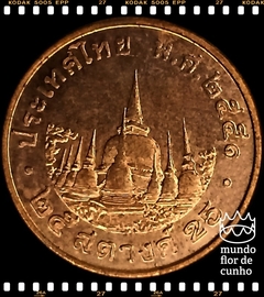 Km 441 Tailândia 25 Satang (1/4 Baht) BE 2551 (2008) XFC © - comprar online