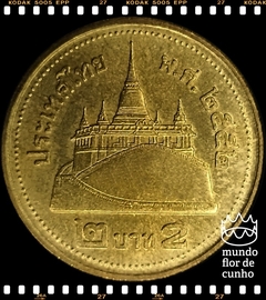 Km 445 Tailândia 2 Baht BE 2552 (2009) FC © - comprar online