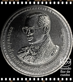 Km 450 Tailândia 20 Baht BE 2550 (2007) XFC # 80º Aniversário Rei Rama IX ©