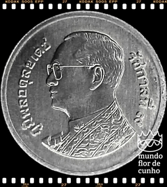 Km 456 Tailândia 1 Satang BE 2553 (2010) XFC Muito Escassa # Rama IX © - comprar online