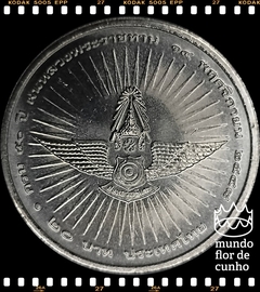 Km 473 Tailândia 20 Baht BE 2549 (2006) XFC # 50º aniversário da chuva artificial real © - comprar online