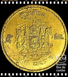 Km 72a Tailândia 5 Satang BE 2493 (1950) FC # Rama IX © - comprar online