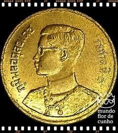 Km 72a Tailândia 5 Satang BE 2493 (1950) FC # Rama IX ©