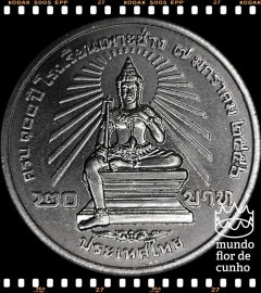 Km NEW Tailândia 20 Baht BE 2556 (2013) XFC # 100° Aniversário da Academia Poh-Chang de Artes e Ofícios ©