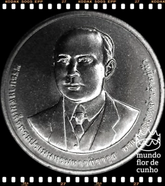 Km NEW Tailândia 20 Baht BE 2555 (2012) XFC # 100° Aniversário do Departamento de Estradas de Rodagem © - comprar online